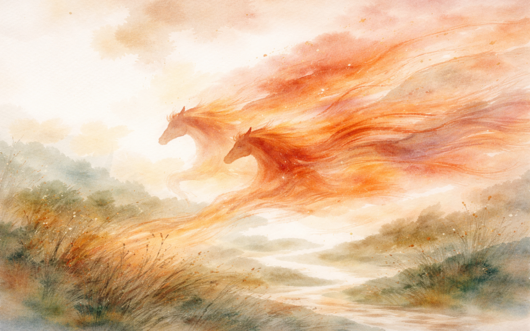 Het jaar van het Vuur-Paard (2026): over beweging, moed en leven dat geleefd wil worden